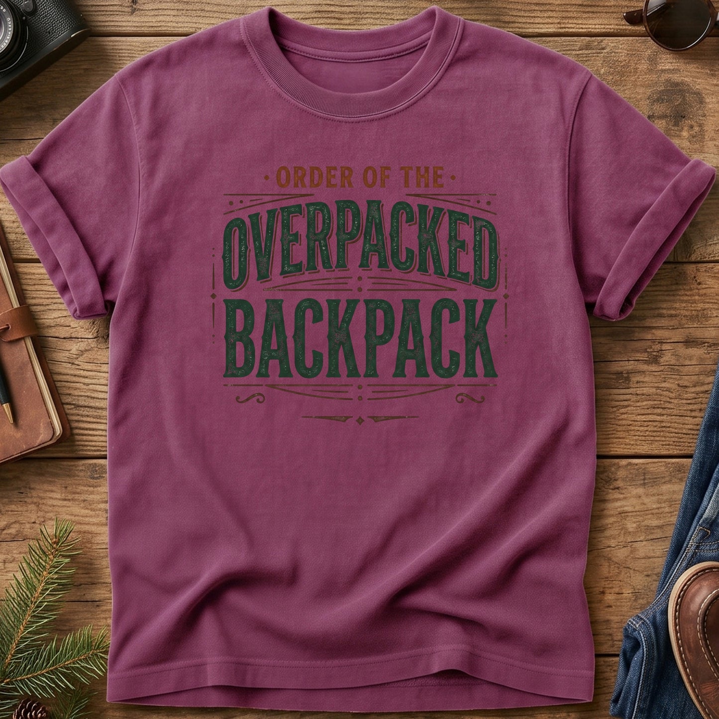 Overpacked Backpack Tee