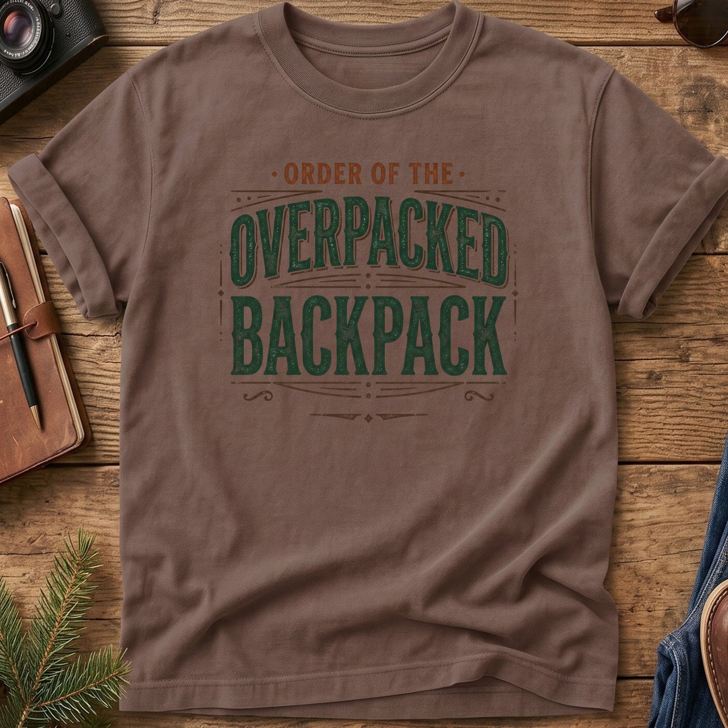 Overpacked Backpack Tee