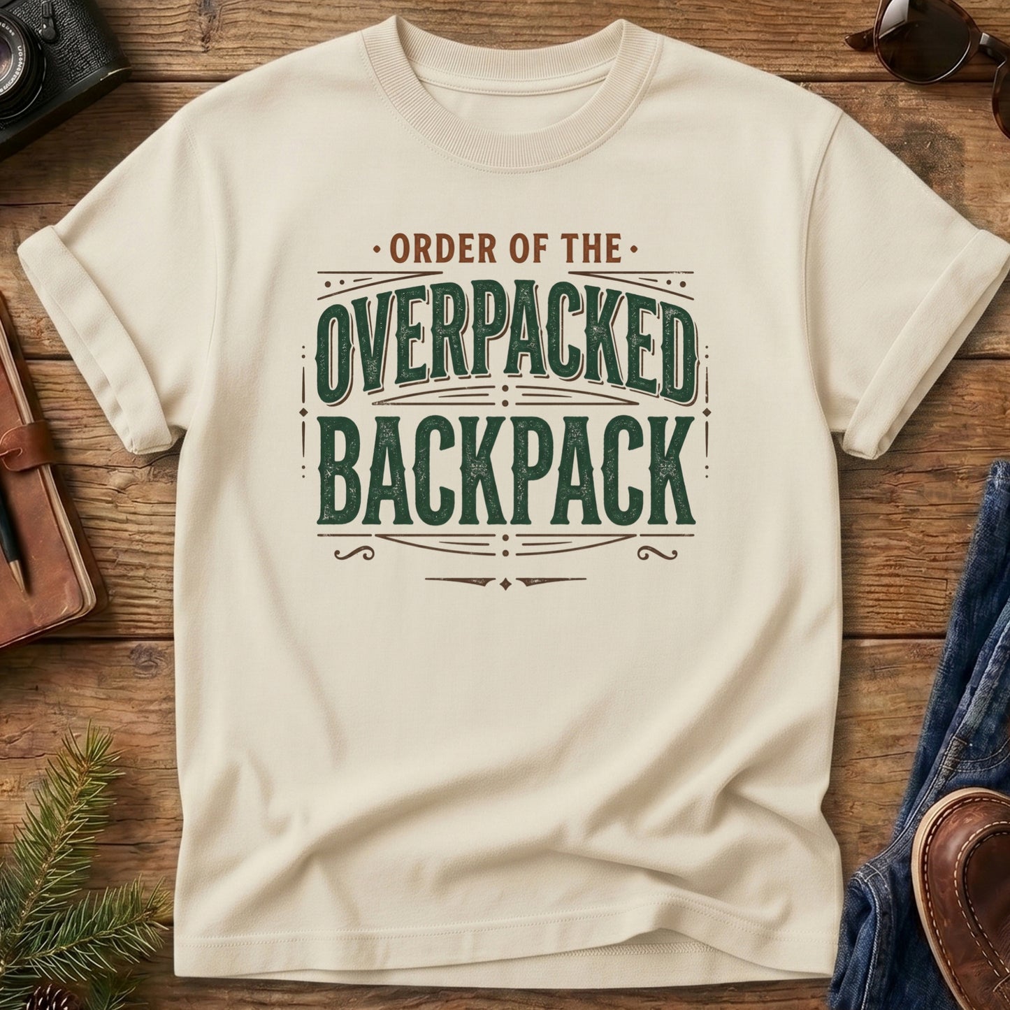 Overpacked Backpack Tee