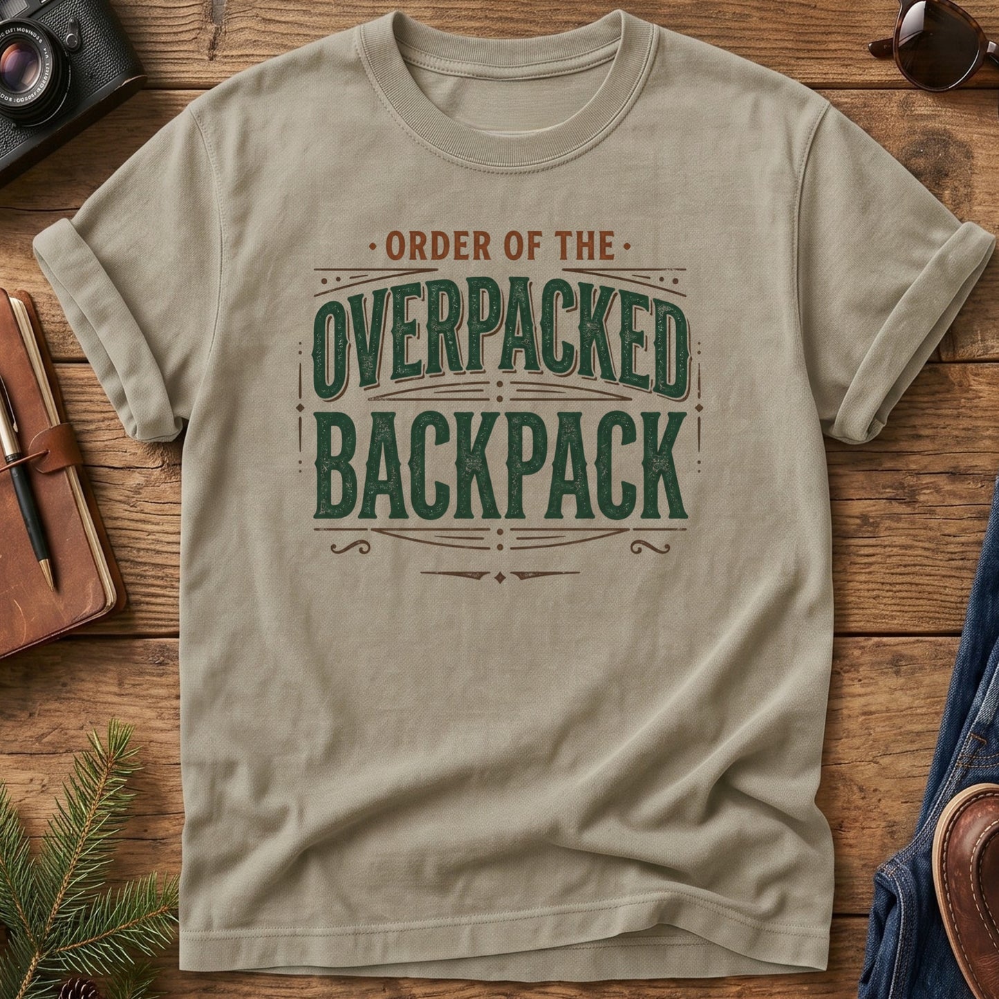 Overpacked Backpack Tee