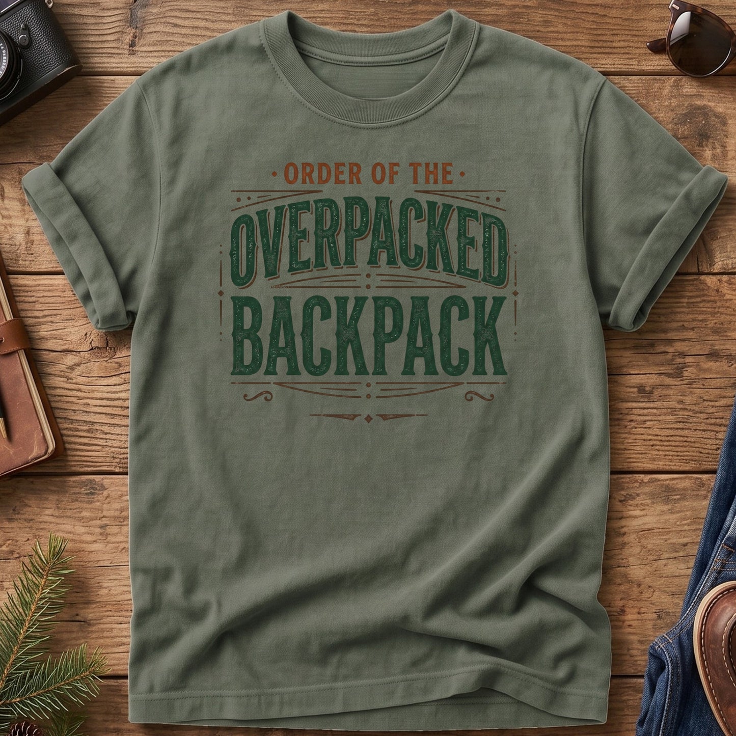 Overpacked Backpack Tee