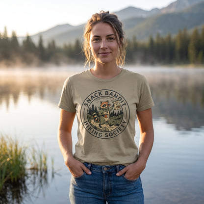 Snack Bandit Hiking Society Tee