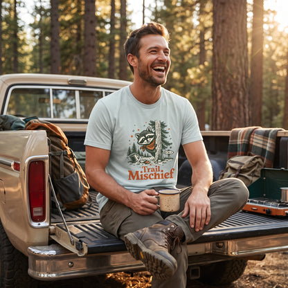 Trail Mischief Raccoon Tee