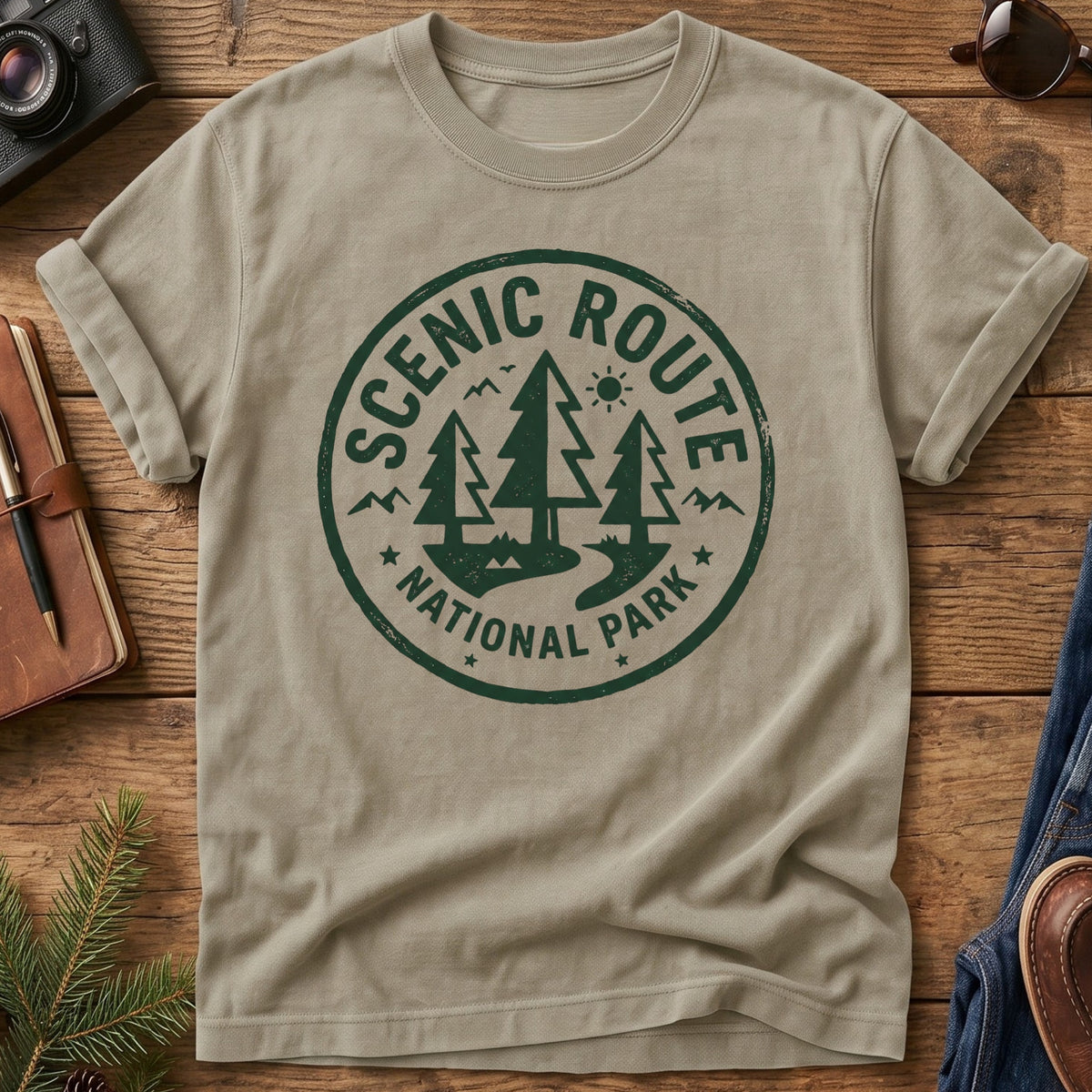 Pine Tree Emblem Tee