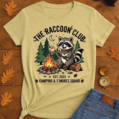 The raccoon camping  T-Shirt
