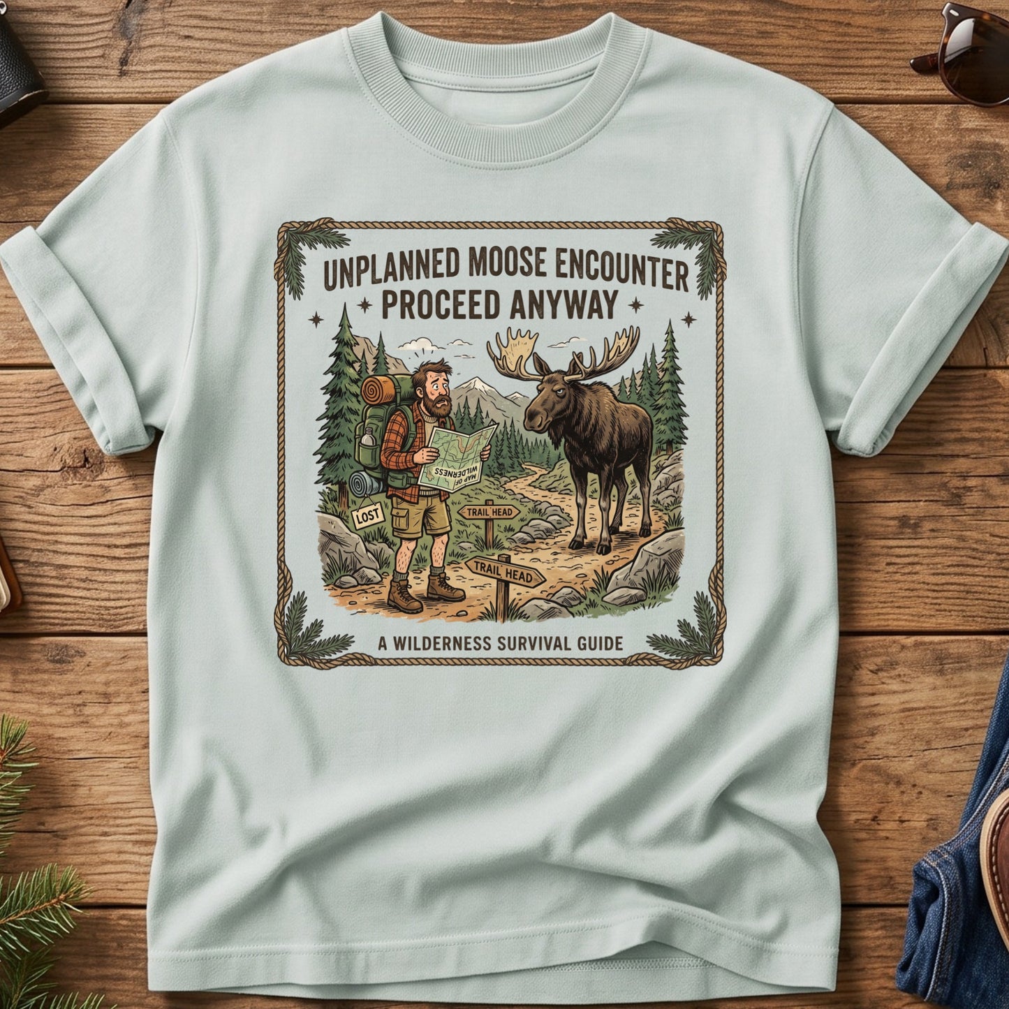 Proceed Anyway Tee
