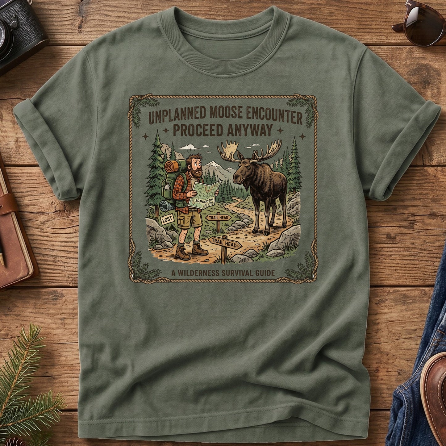 Proceed Anyway Tee