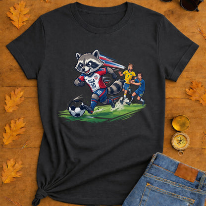 Raccoon Dribbling T-Shirt