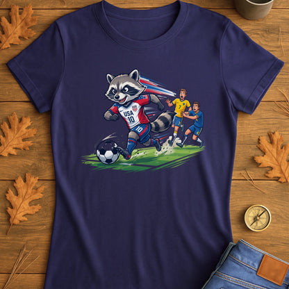 Raccoon Dribbling T-Shirt