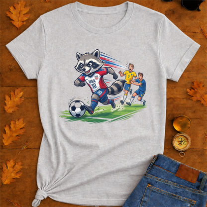 Raccoon Dribbling T-Shirt