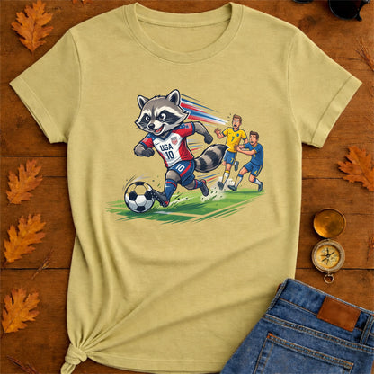 Raccoon Dribbling T-Shirt