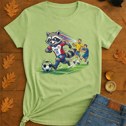 Raccoon Dribbling T-Shirt