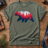 Retro Bear Wilderness Tee – styled outdoor lifestyle photo