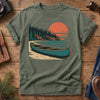 River Sunset Adventure Tee – styled outdoor lifestyle photo
