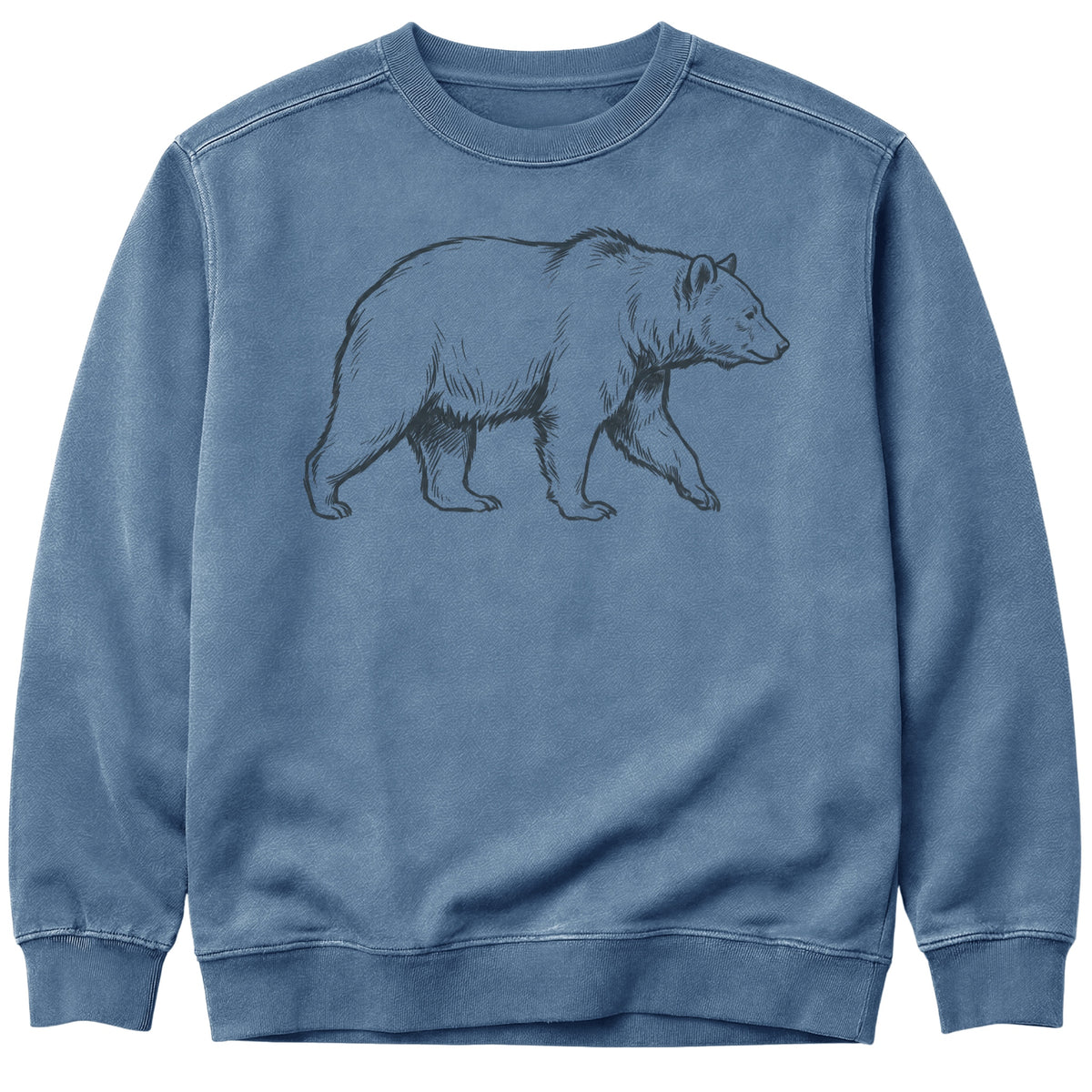 Roaming Bear Line Art Sweatshirt
