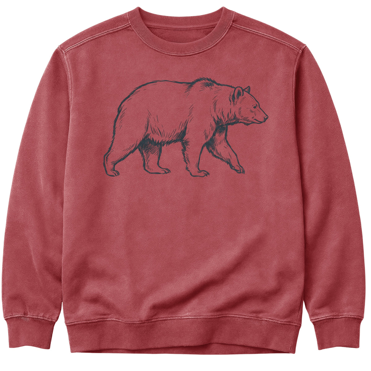 Roaming Bear Line Art Sweatshirt