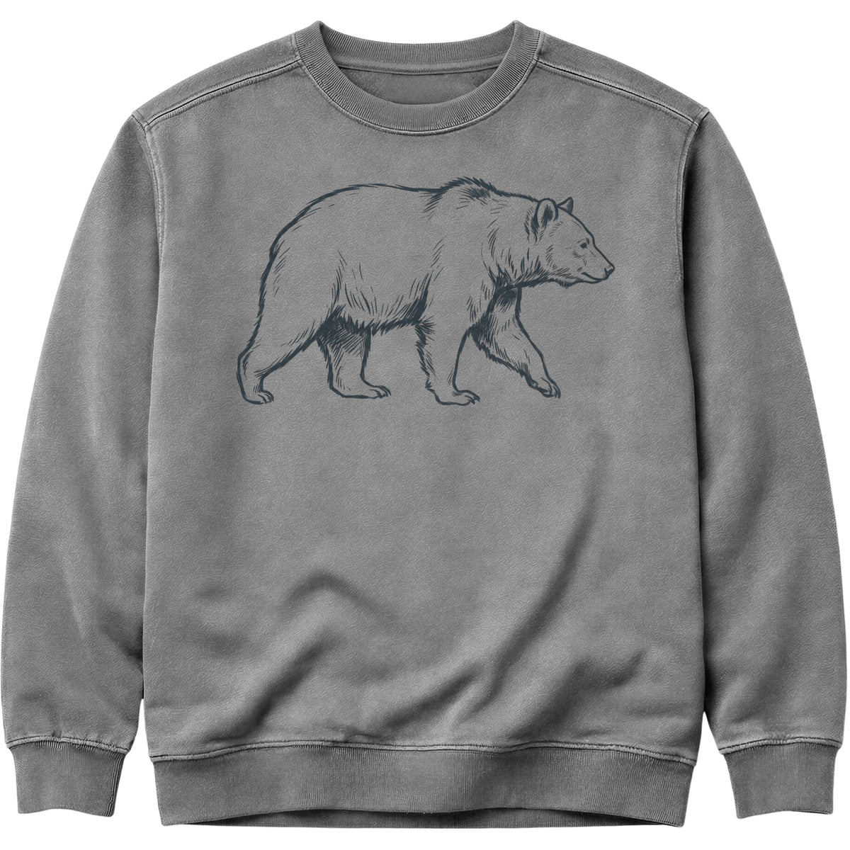 Roaming Bear Line Art Sweatshirt