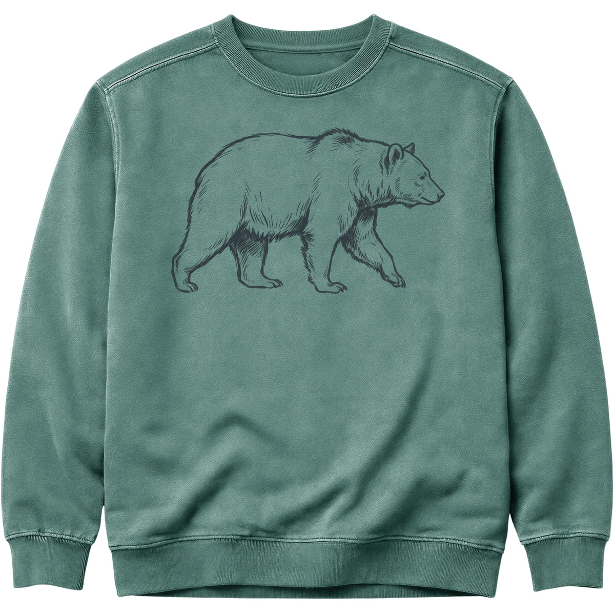 Roaming Bear Line Art Sweatshirt