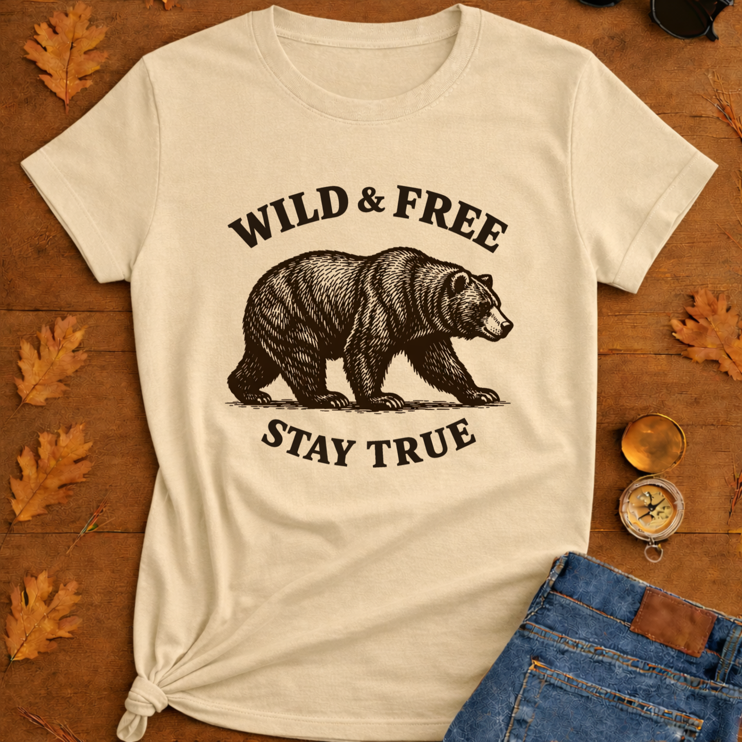 Wild and Free Bear Explore T-Shirt