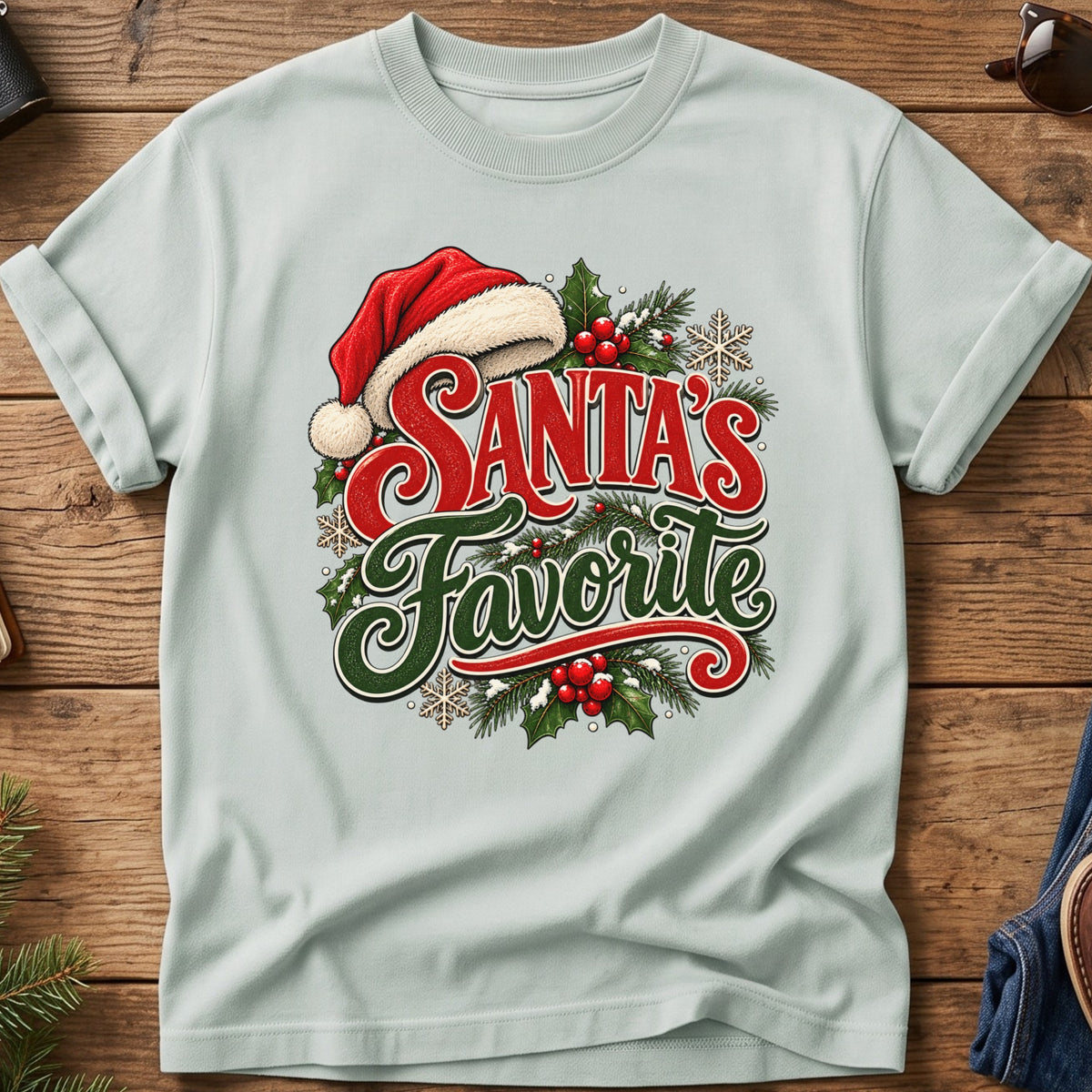 Santa's Favorite Christmas Tee