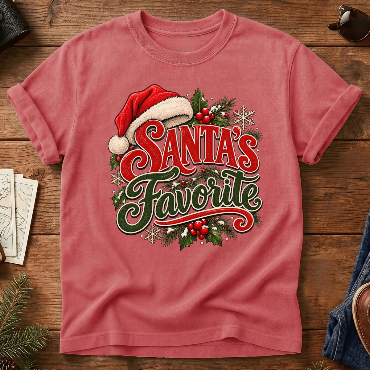 Santa's Favorite Christmas Tee