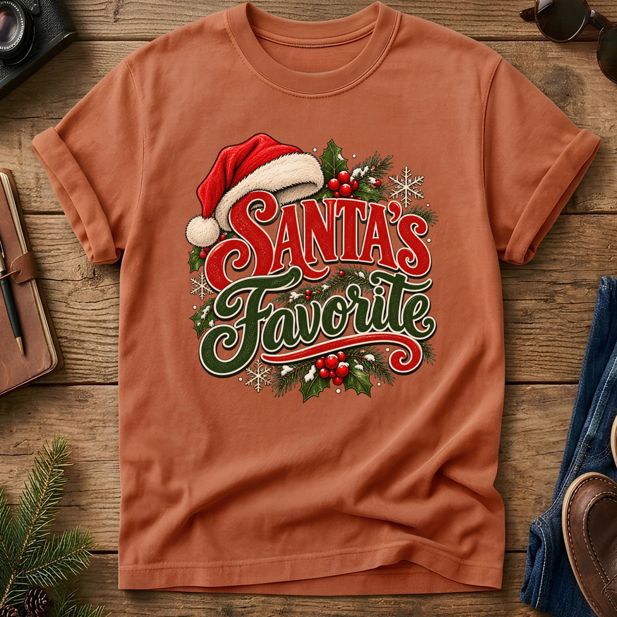 Santa's Favorite Christmas Tee