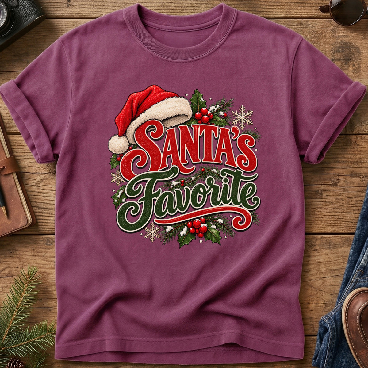 Santa's Favorite Christmas Tee