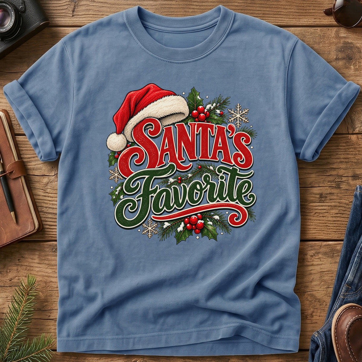Santa's Favorite Christmas Tee