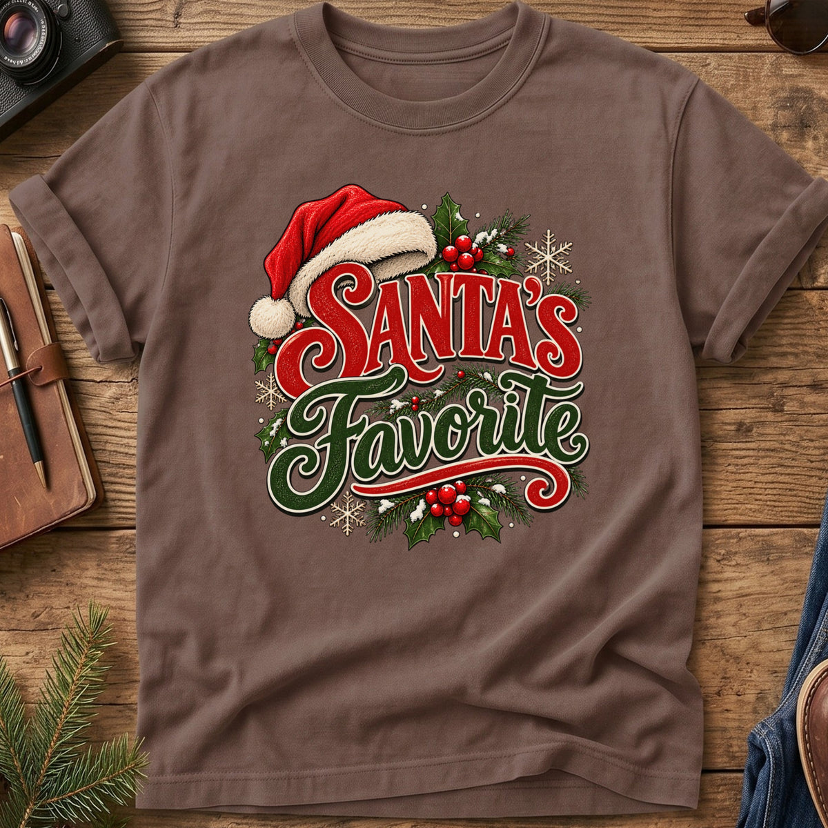 Santa's Favorite Christmas Tee