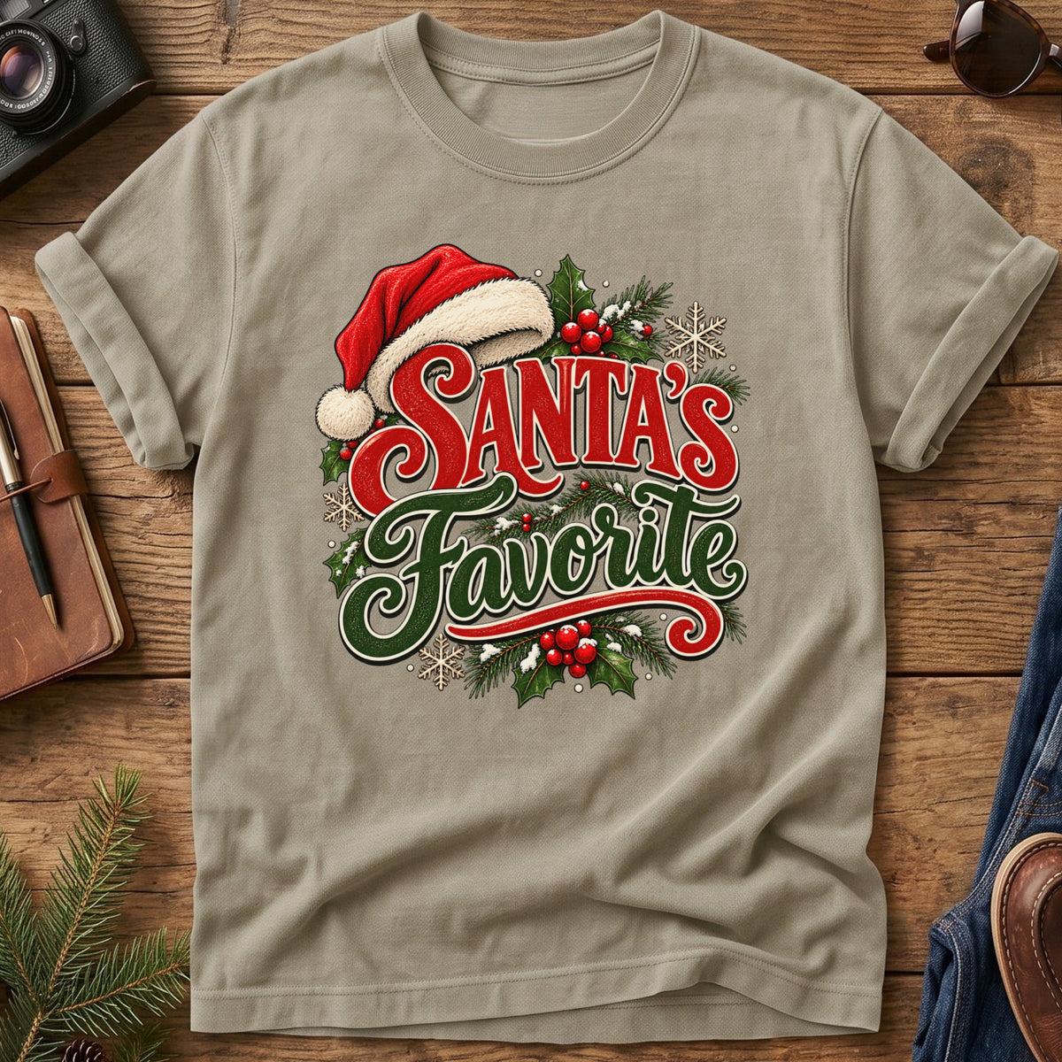 Santa's Favorite Christmas Tee