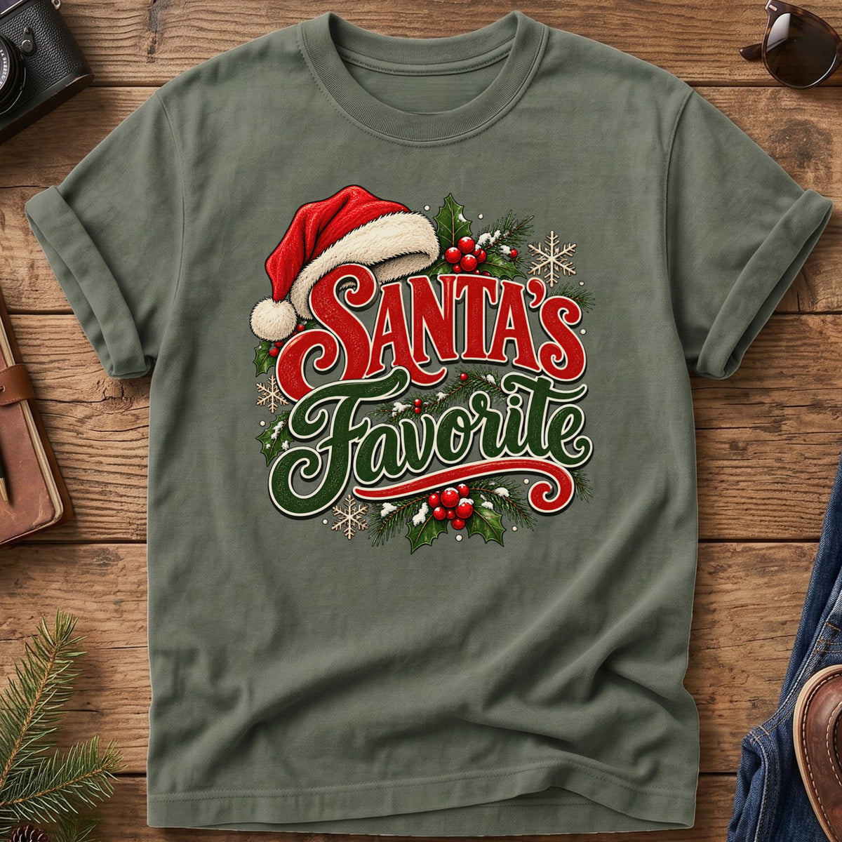 Santa's Favorite Christmas Tee