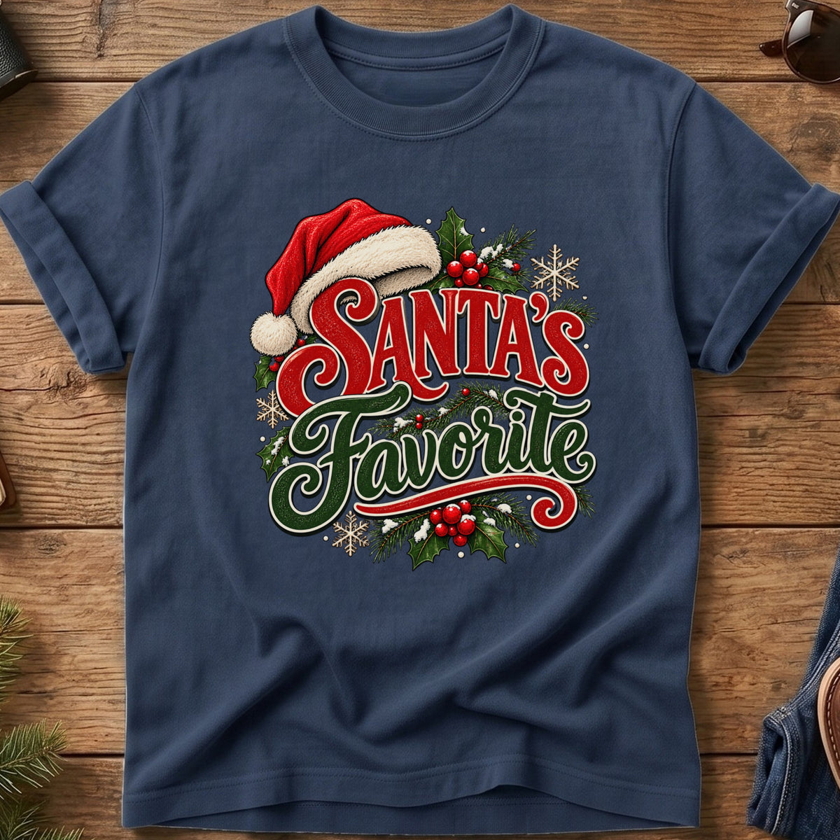 Santa's Favorite Christmas Tee