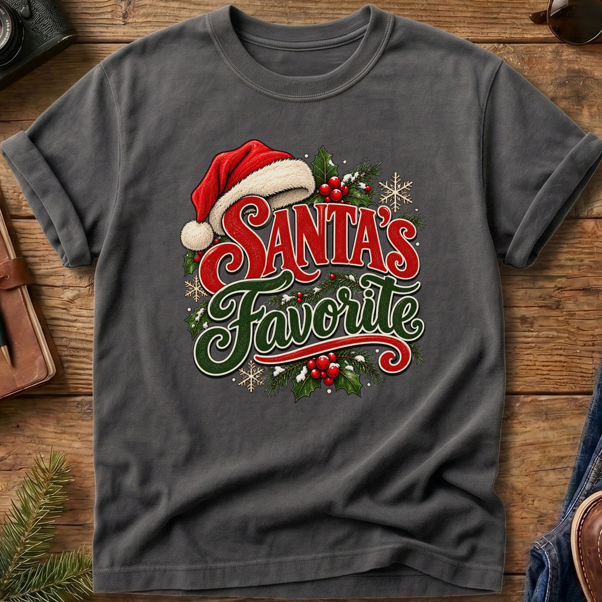 Santa's Favorite Christmas Tee