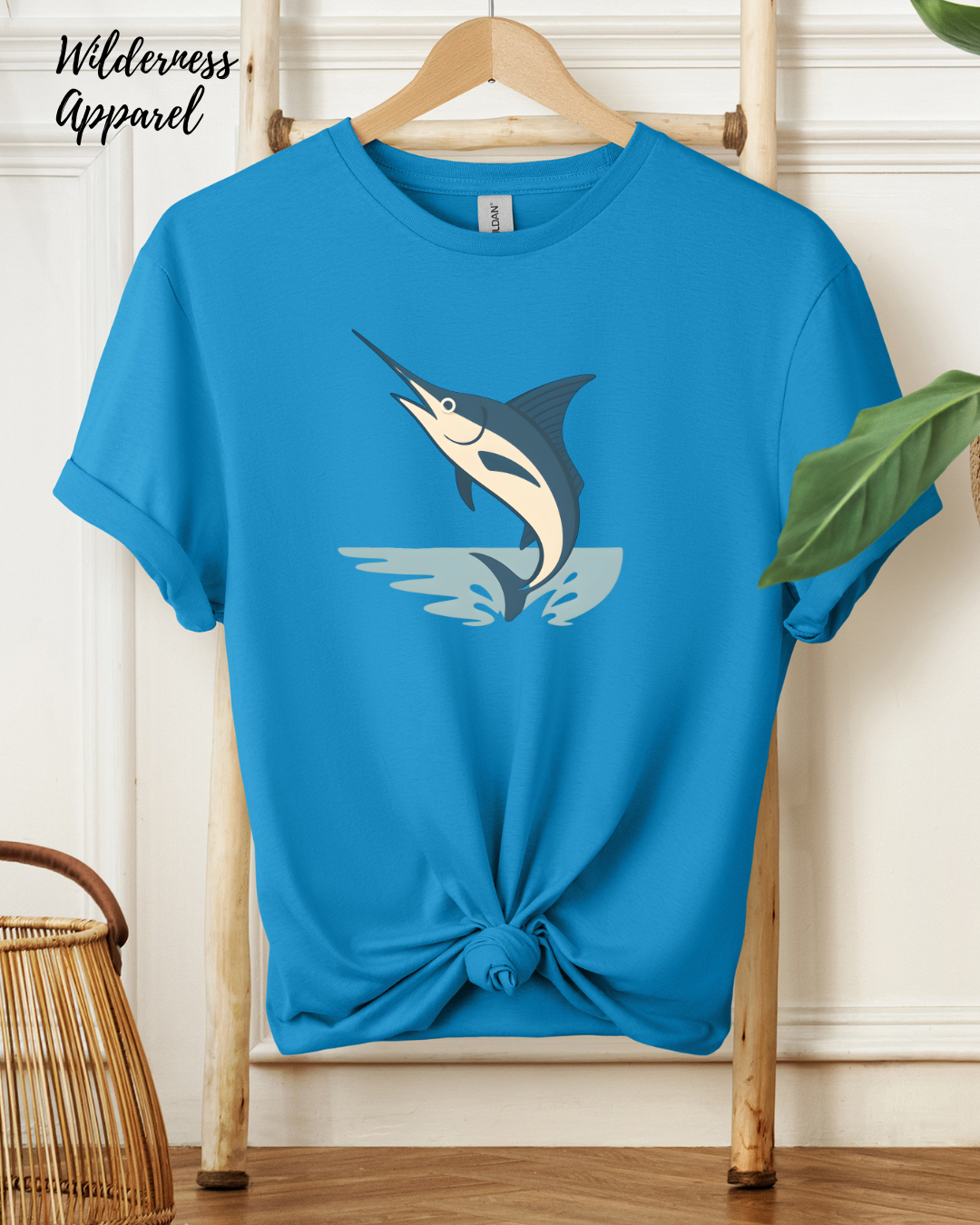 Retro Marlin Leap T-Shirt