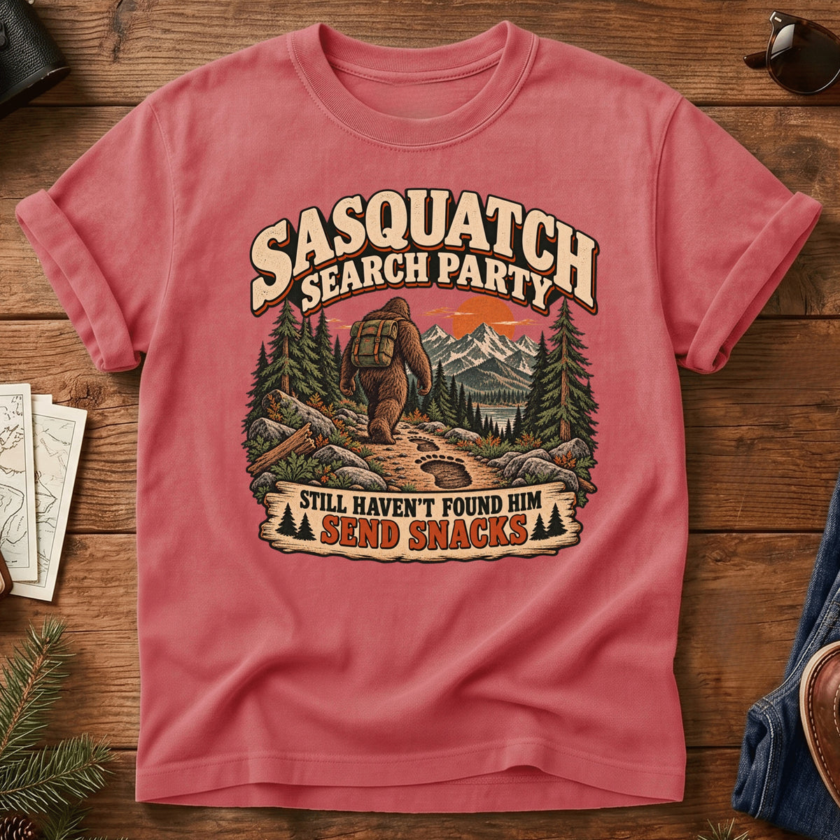 Sasquatch Search Party Tee