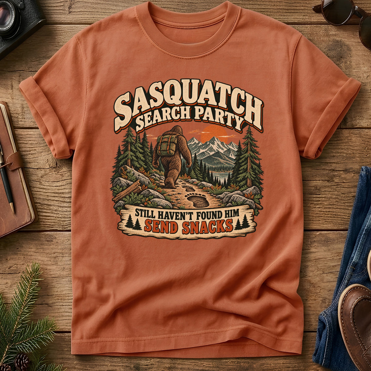 Sasquatch Search Party Tee
