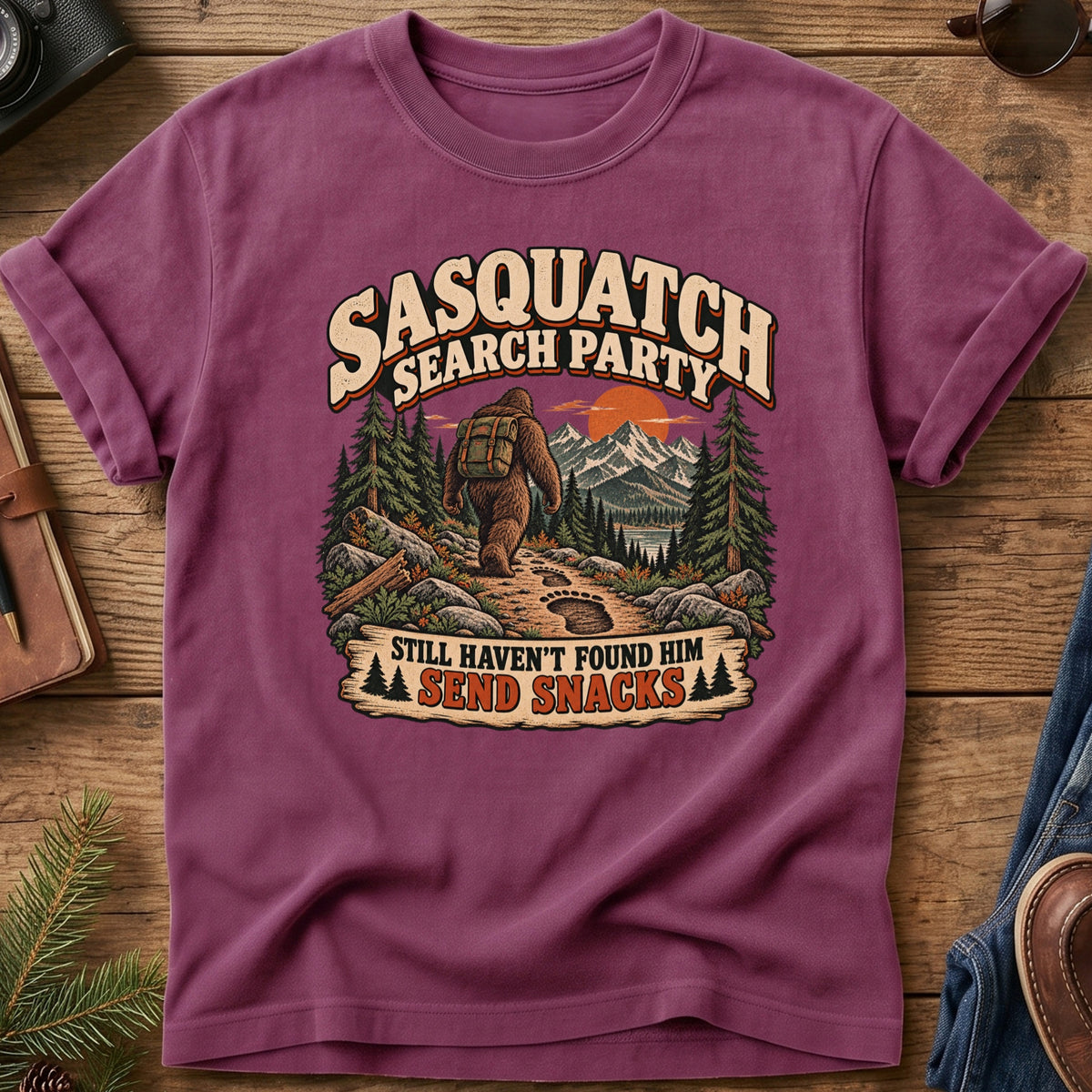 Sasquatch Search Party Tee