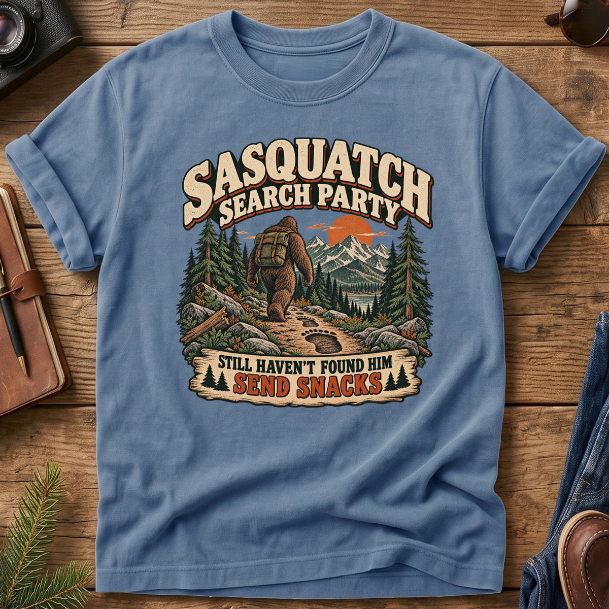 Sasquatch Search Party Tee