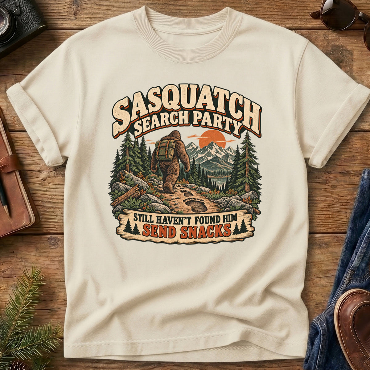 Sasquatch Search Party Tee