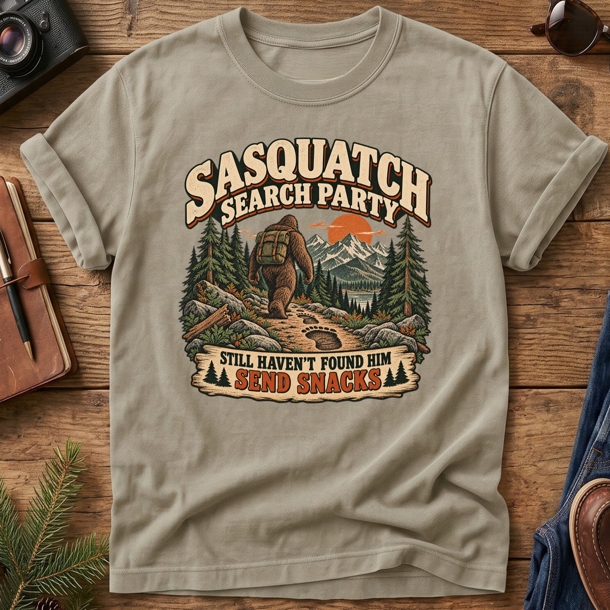 Sasquatch Search Party Tee