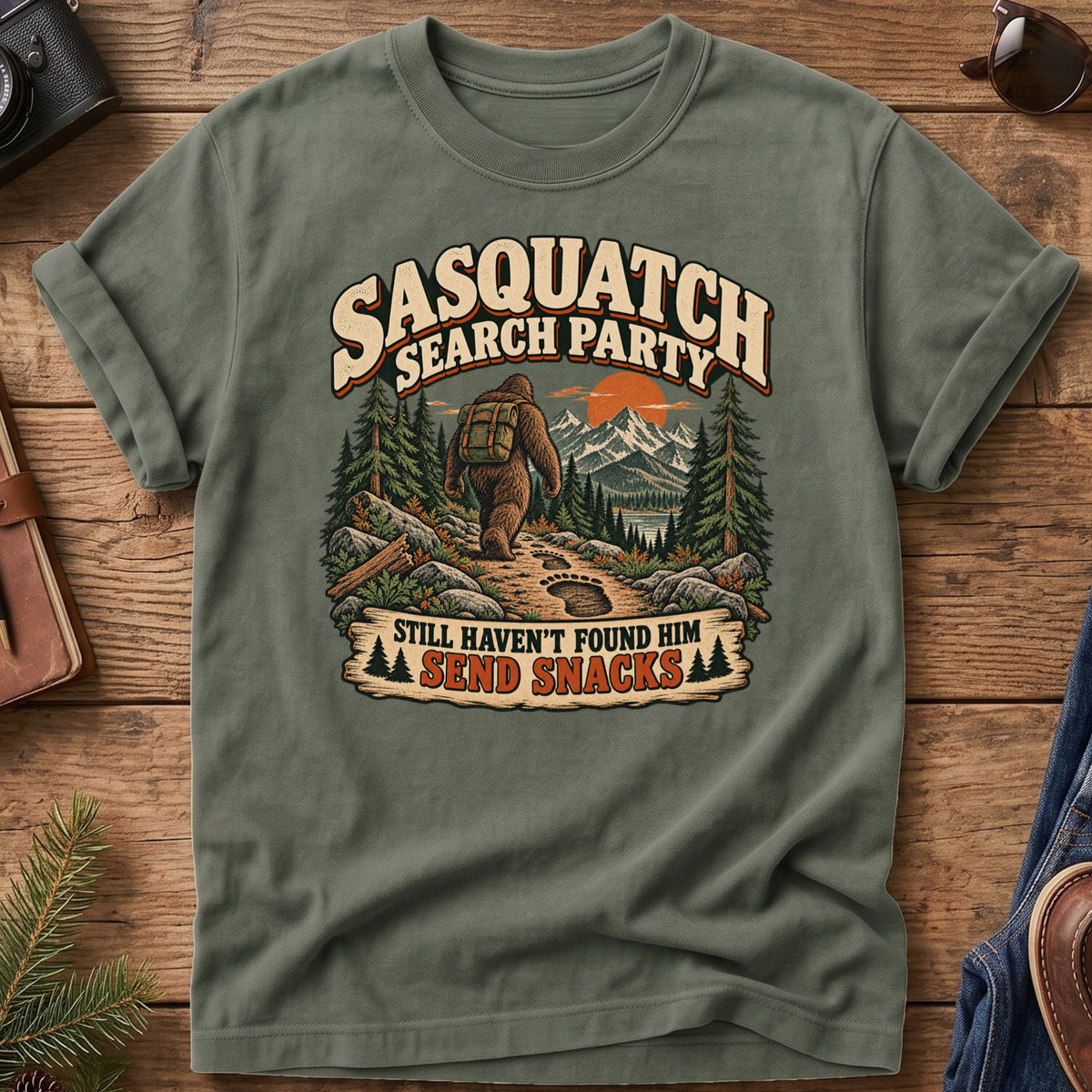 Sasquatch Search Party Tee
