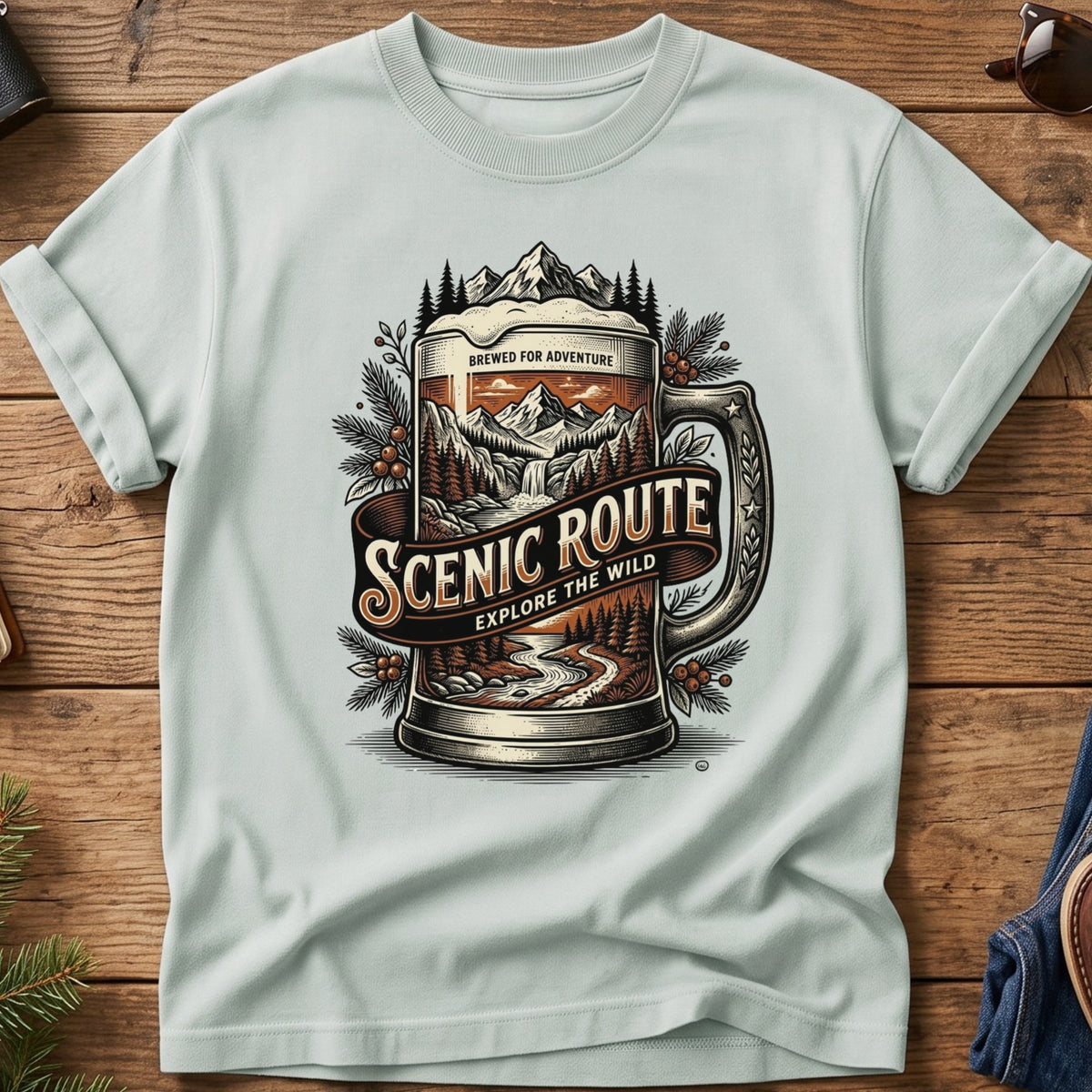 Scenic Beer Mug Tee