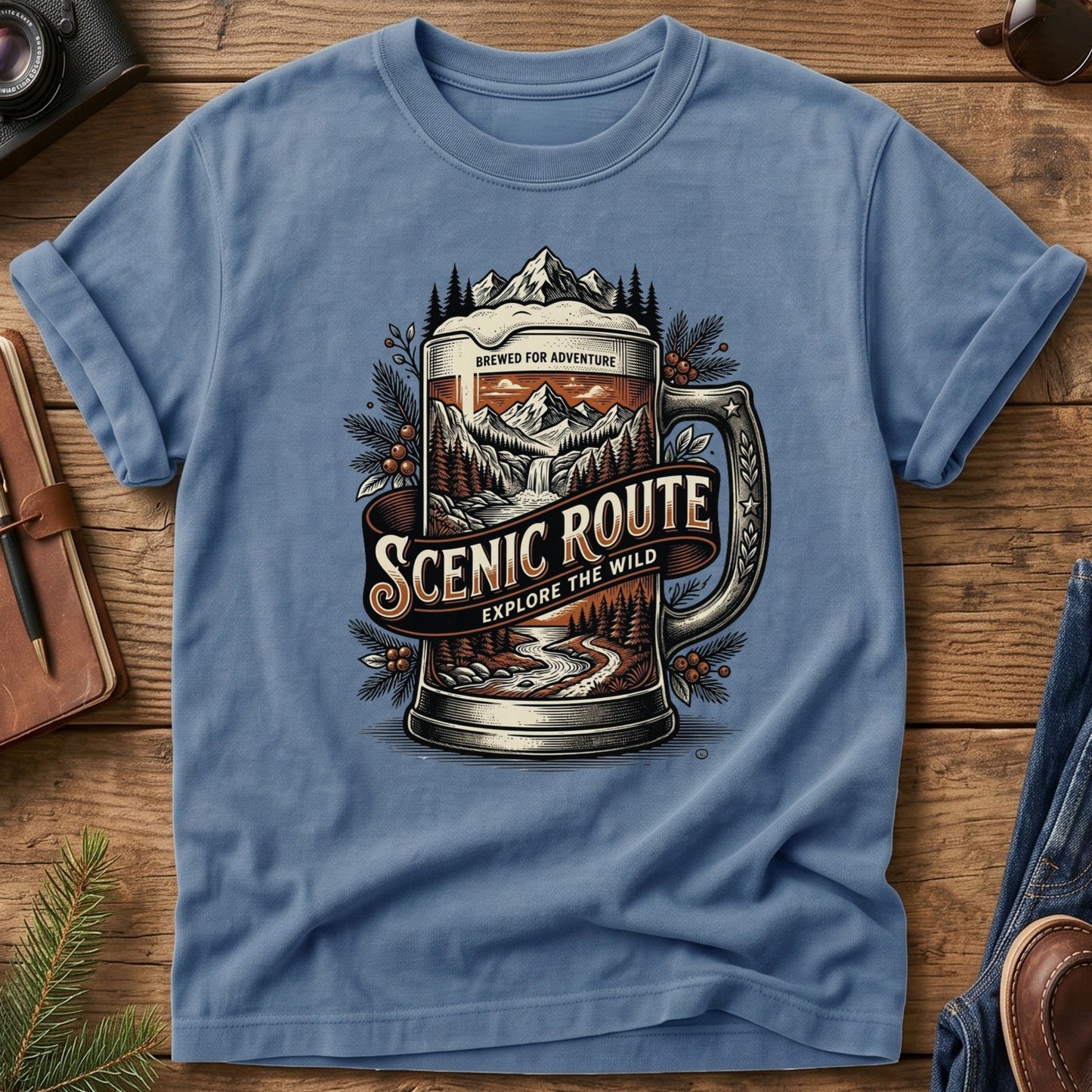 Scenic Beer Mug Tee