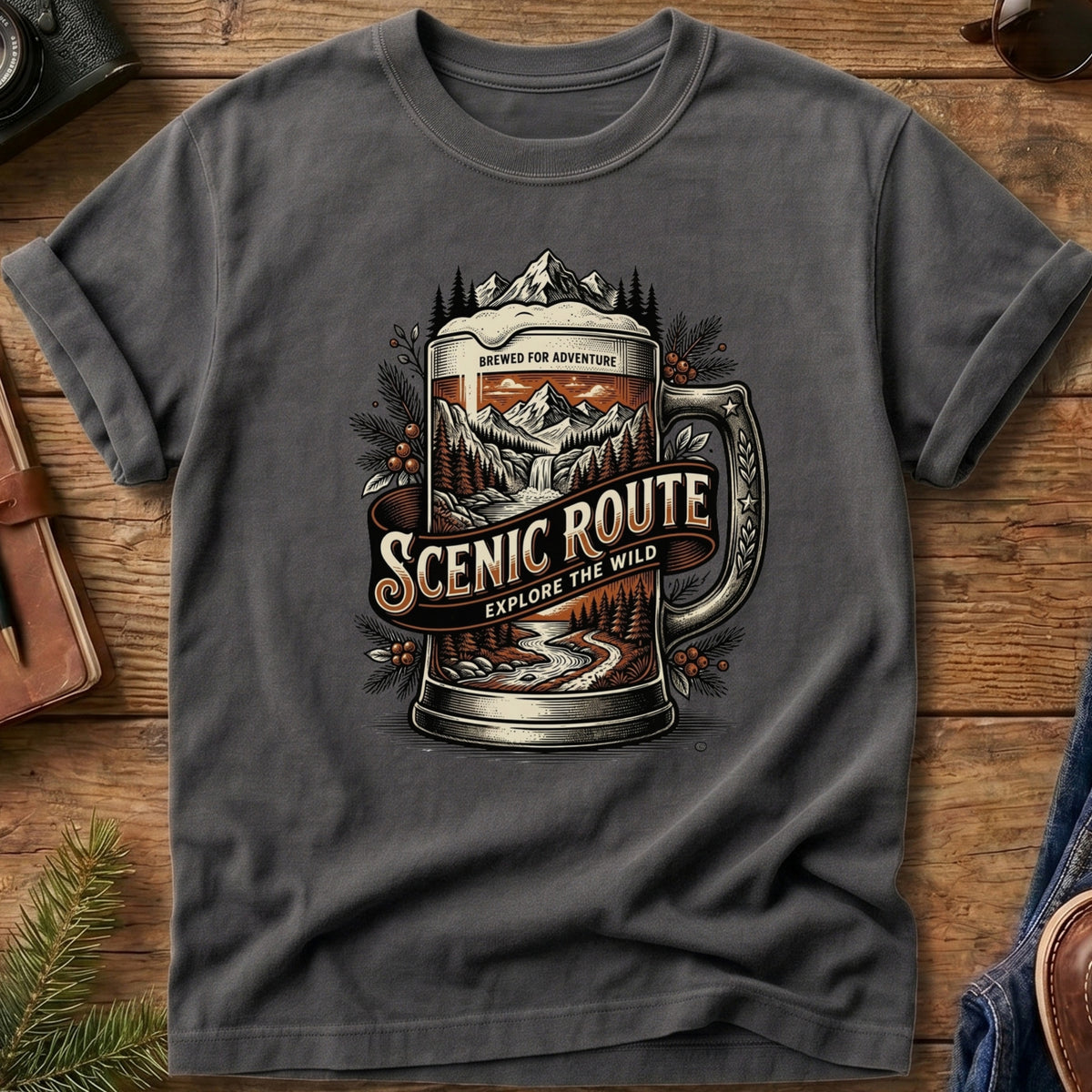 Scenic Beer Mug Tee