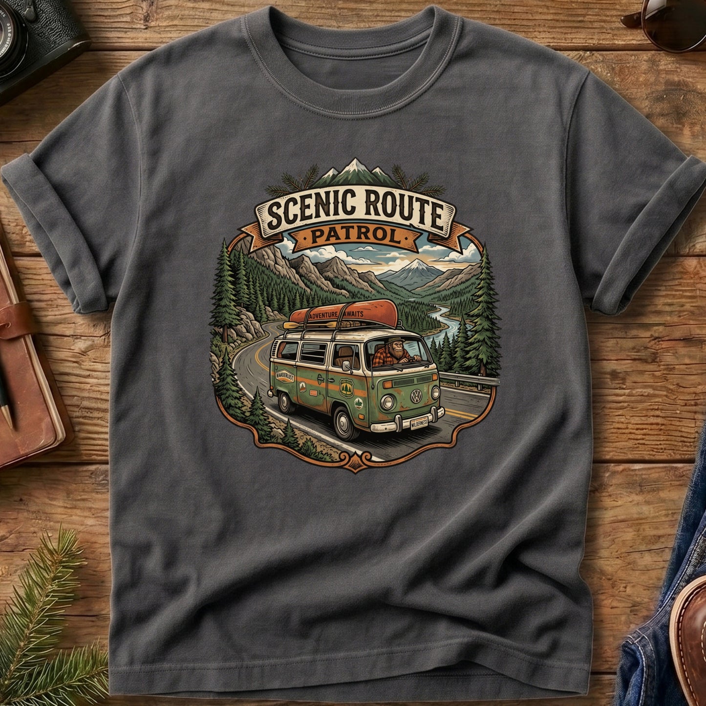 Scenic Route Patrol Tee
