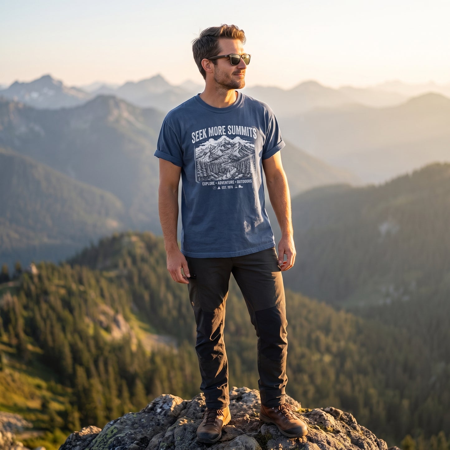 Seek More Summits Tee