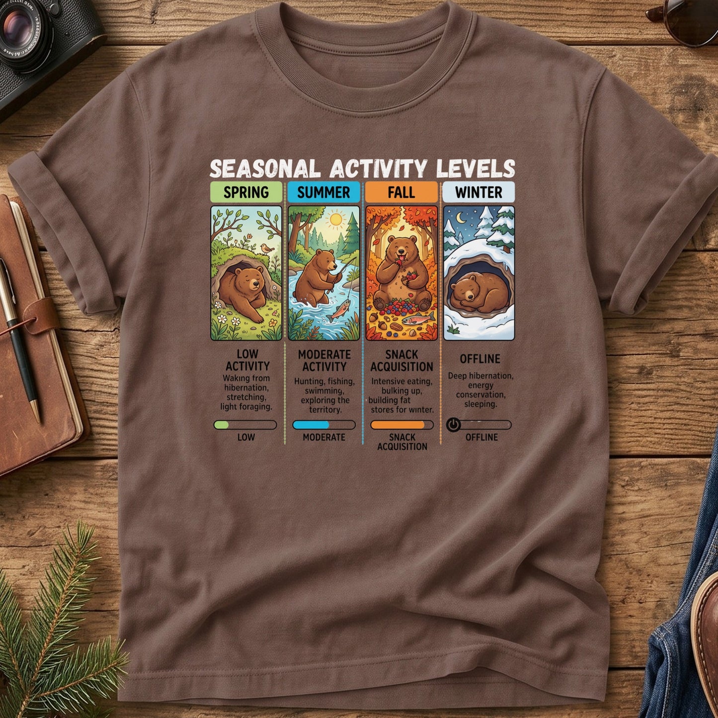 Seasonal Activity Levels Tee