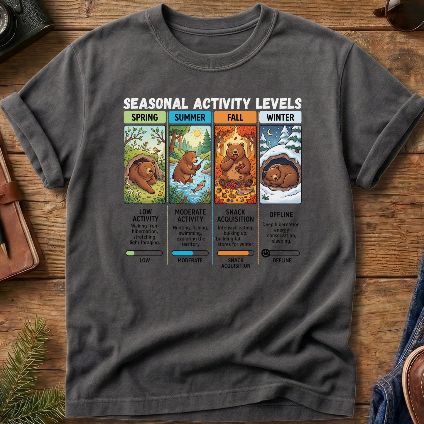 Seasonal Activity Levels Tee