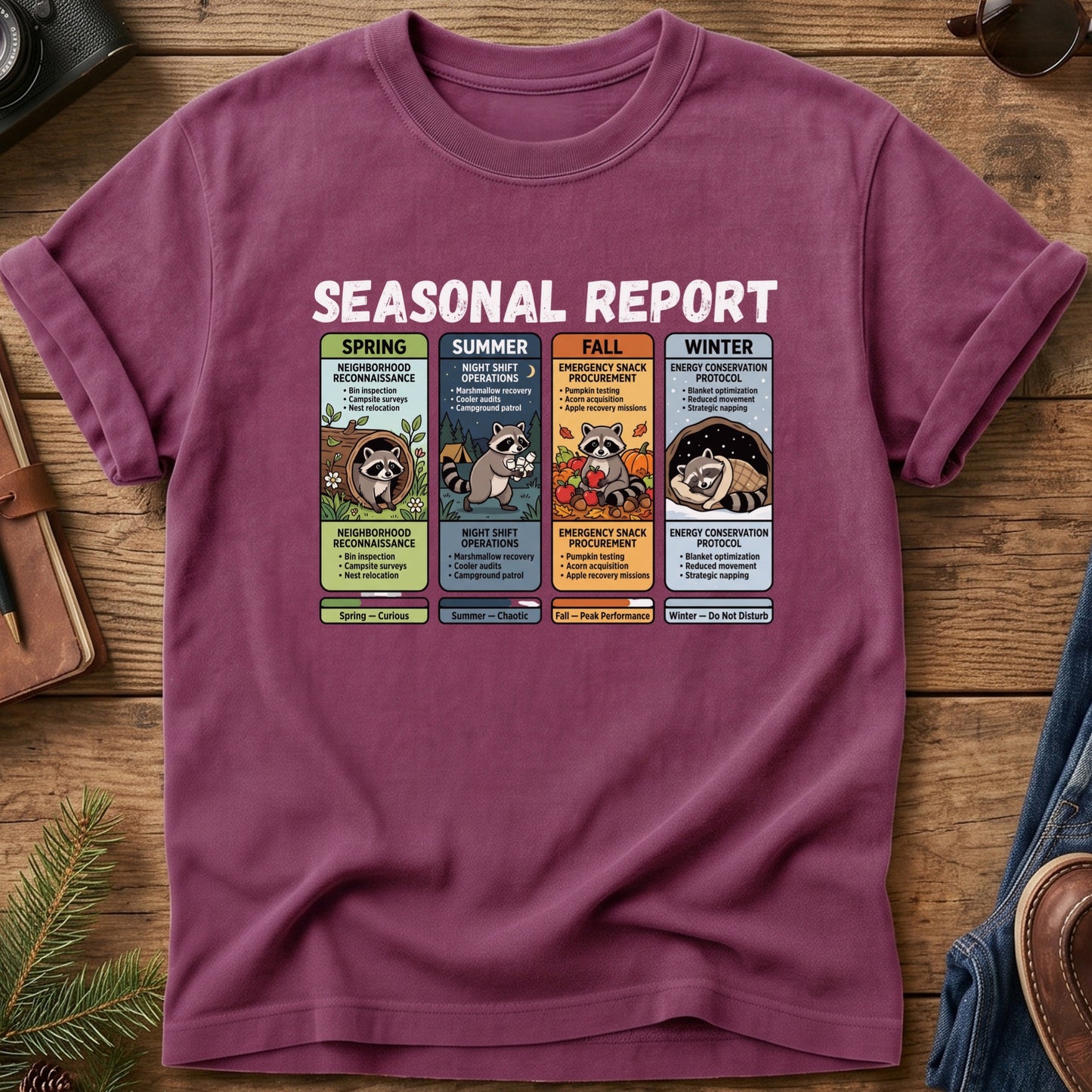 Seasonal Report Tee