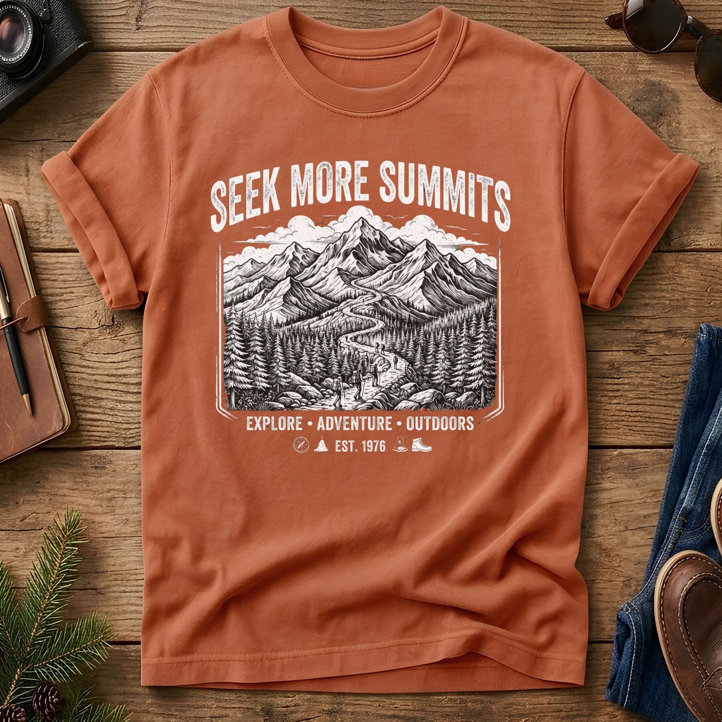 Seek More Summits Tee